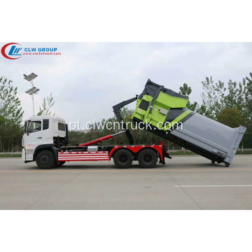 Chegada Nova Dongfeng 18cbm Gancho Carregador Compactor Truck